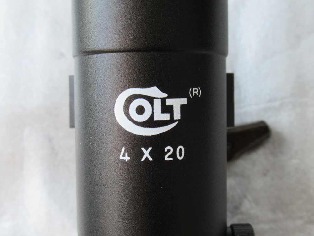 Superb Colt AR 15 4 x 20 Sporter Rifle Scope Mint in Box with Papers Nice!-img-4