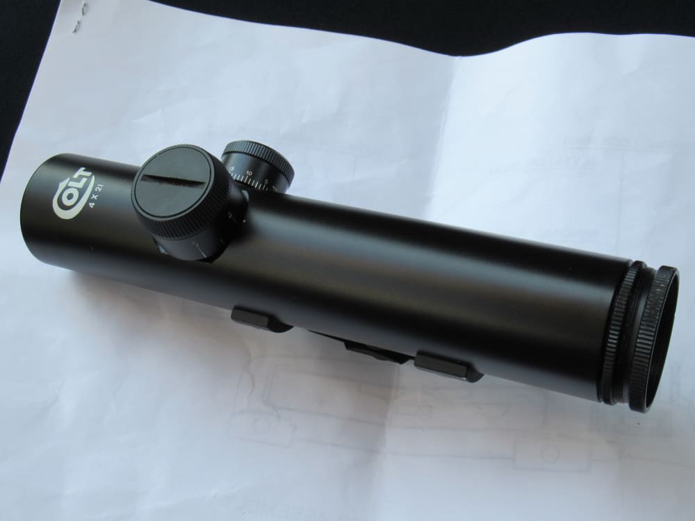 Superb Colt AR 15 4 x 21 Sporter Rifle Scope Near Mint Nice!-img-10