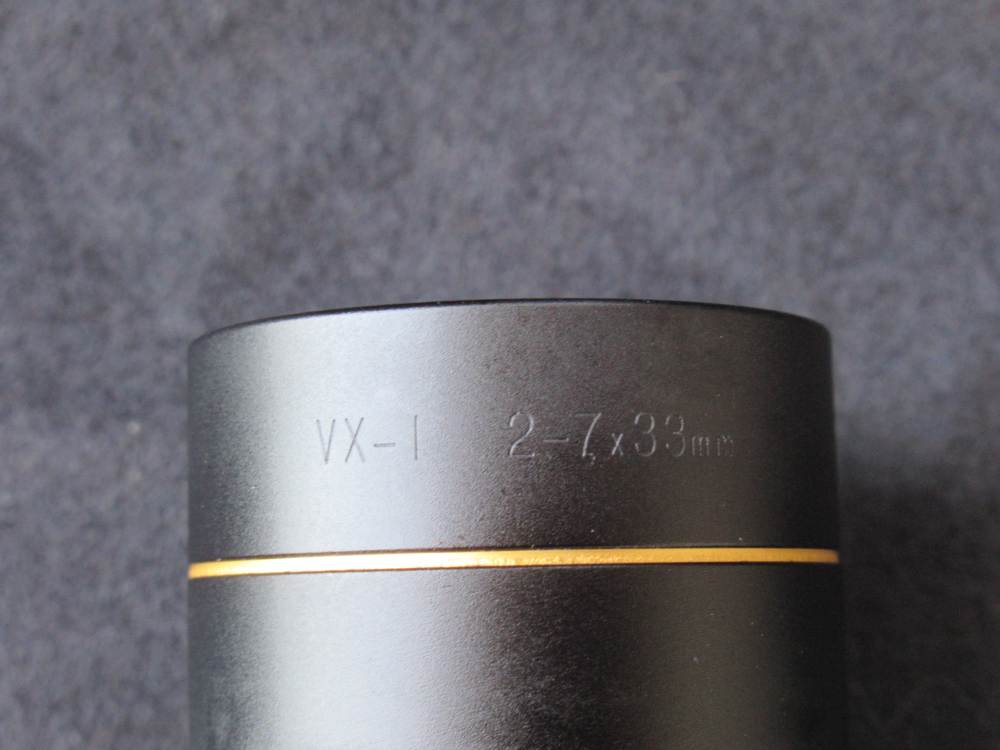 Leupold VX-I 2-7 x 33mm ¼ MOA Dials Rifle Scope Like New In Box Nice!-img-2