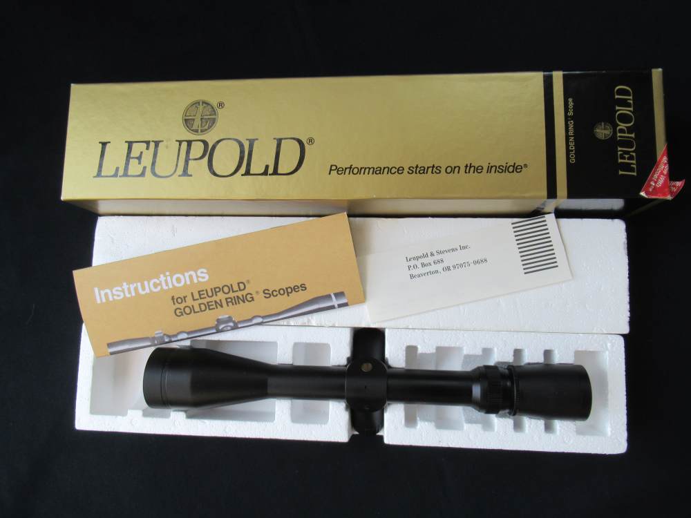 Leupold Vari-XIII 3.5 x 10 x 40 Standard Police Duplex Reticle Scope As New-img-0