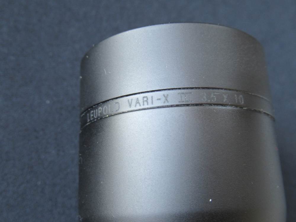 Leupold Vari-XIII 3.5 x 10 x 40 Standard Police Duplex Reticle Scope As New-img-3