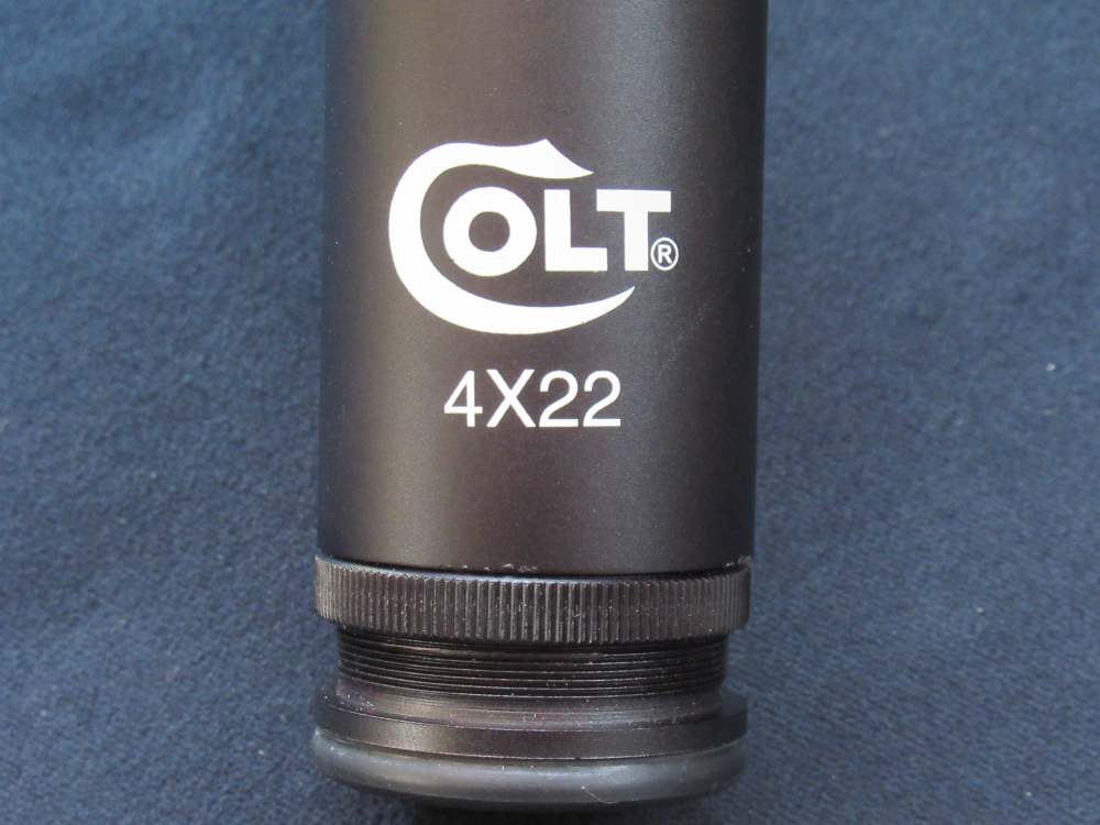 Superb Colt AR 15 4 x 22 Sporter Rifle Scope Mint as New Nice!-img-9