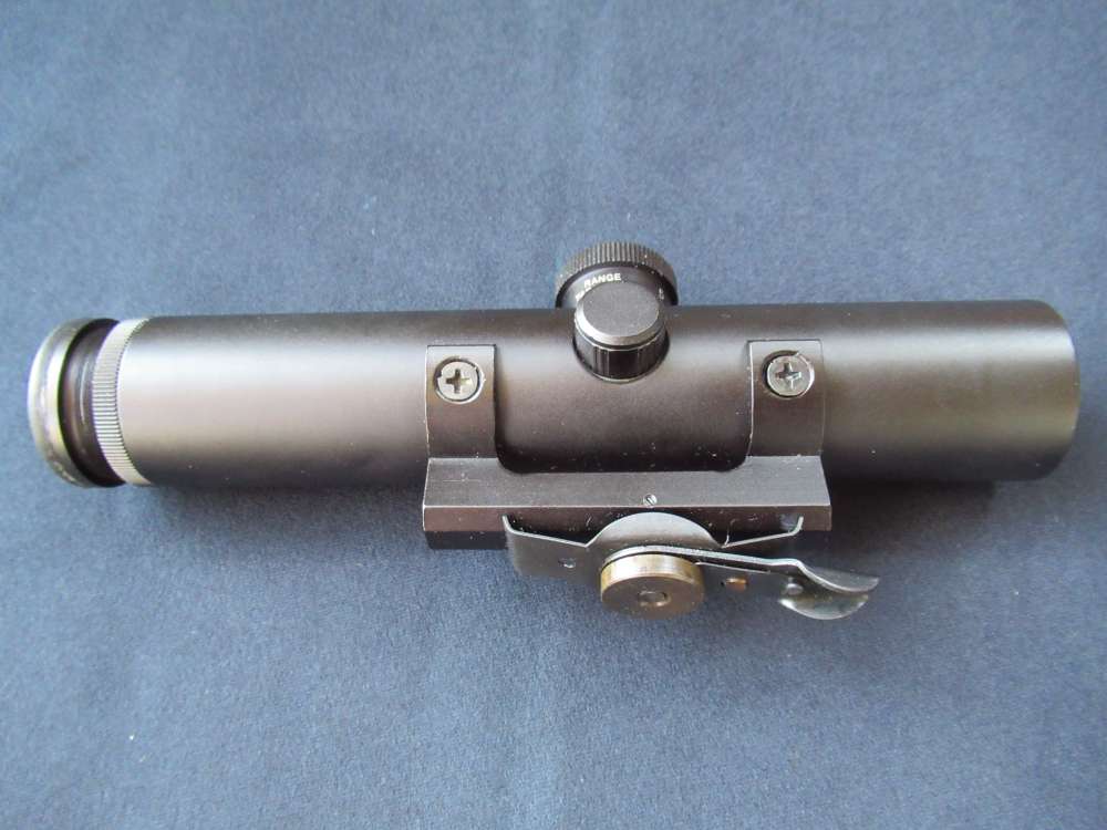 Superb Colt AR 15 4 x 22 Sporter Rifle Scope Mint as New Nice!-img-2