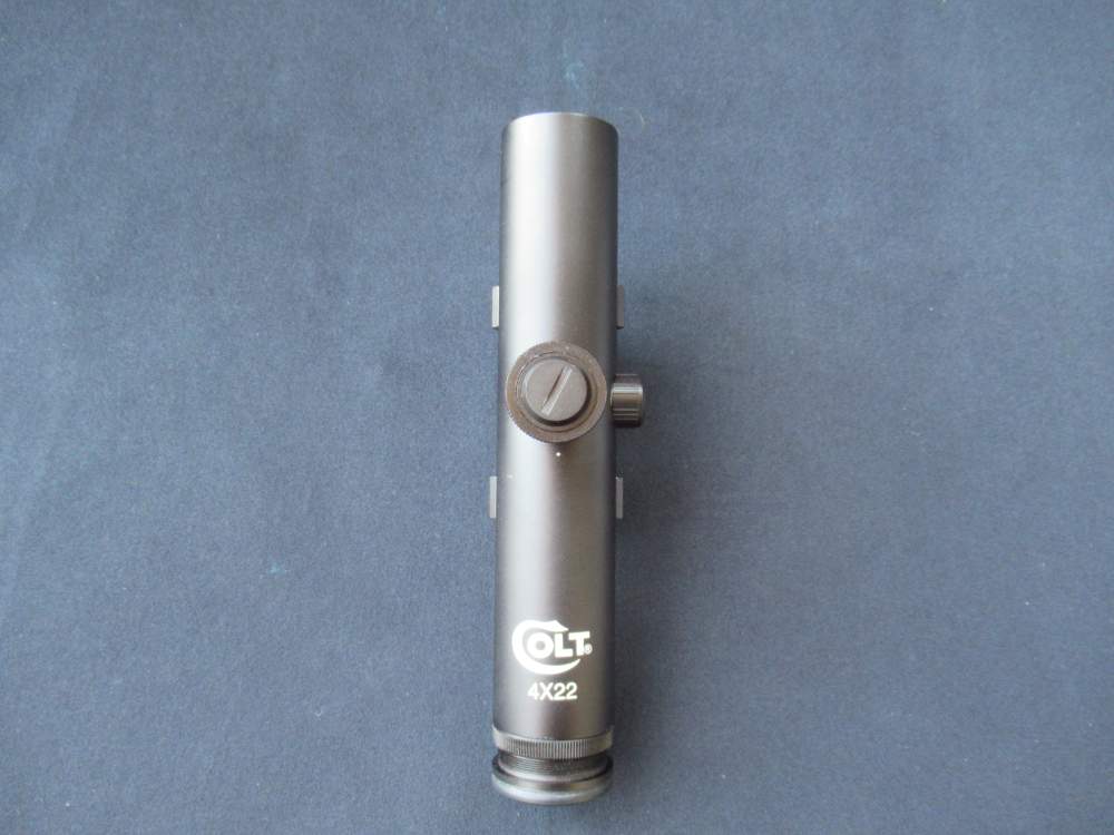 Superb Colt AR 15 4 x 22 Sporter Rifle Scope Mint as New Nice!-img-6