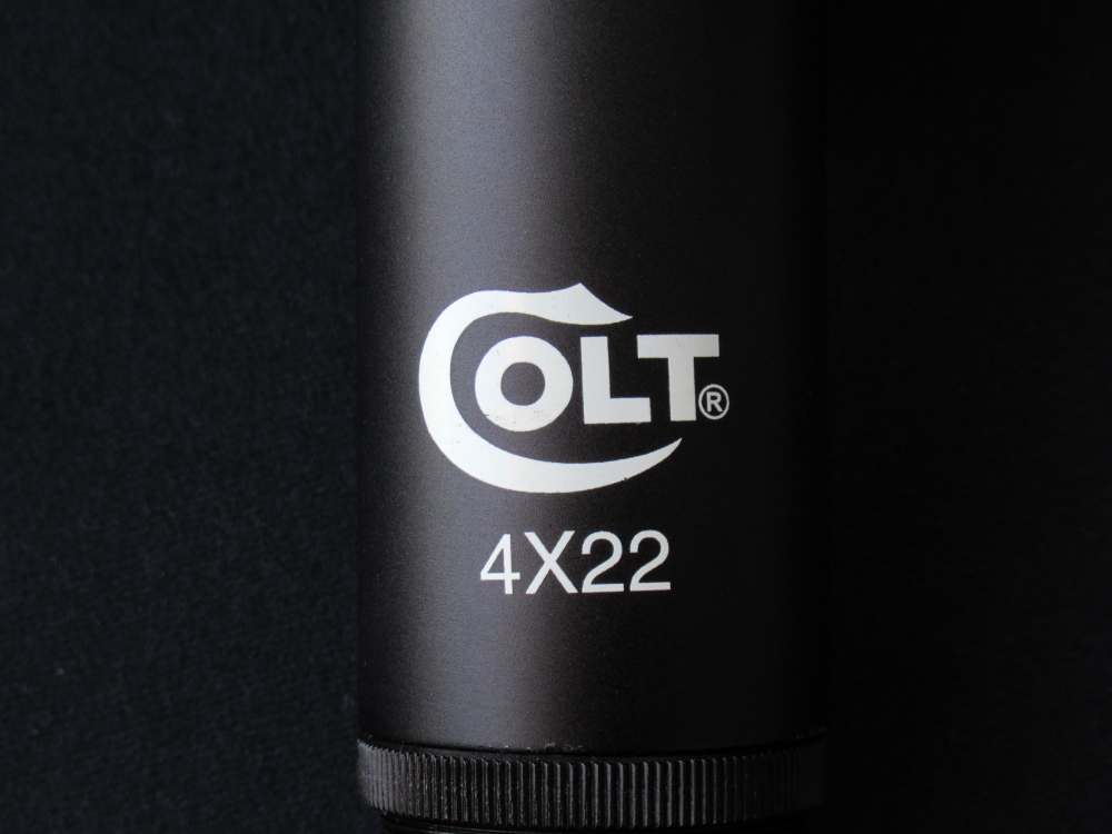 Superb Colt AR 15 4 x 22 Sporter Rifle Scope Mint as New Nice!-img-7