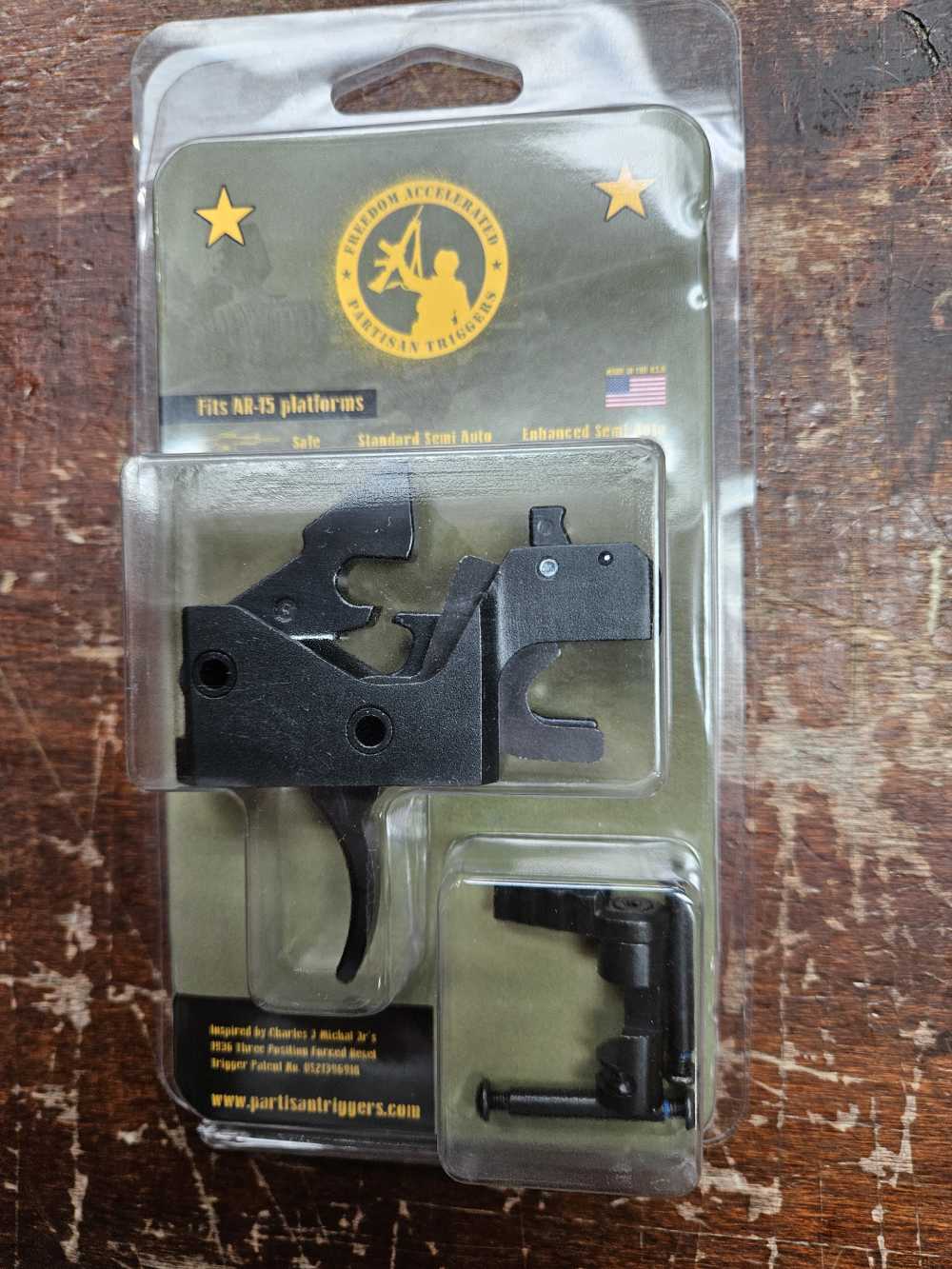Partisan Triggers Disruptor 3 Position FRT Trigger BLACK-img-3