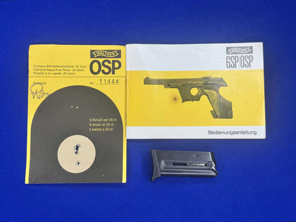 1973 Walther OSP .22 Short Target Pistol West Germany C&R Eligible-img-24