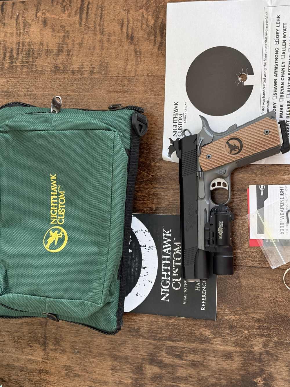 Nighthawk GRP Recon .45 Government 1911 with Surefire-img-9