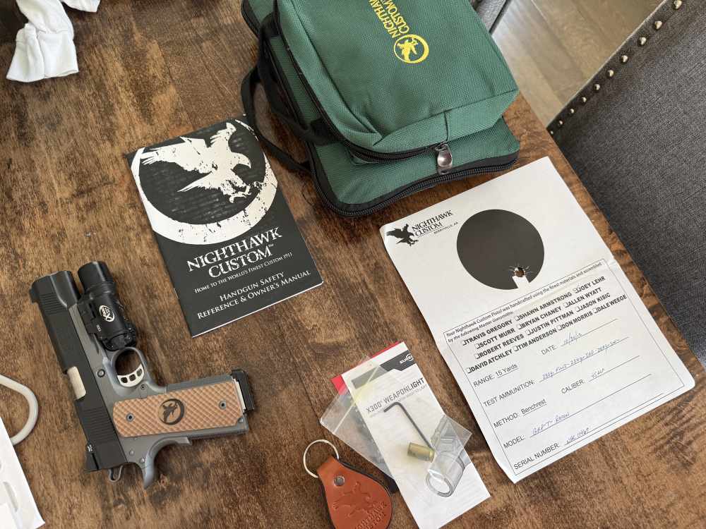 Nighthawk GRP Recon .45 Government 1911 with Surefire-img-7