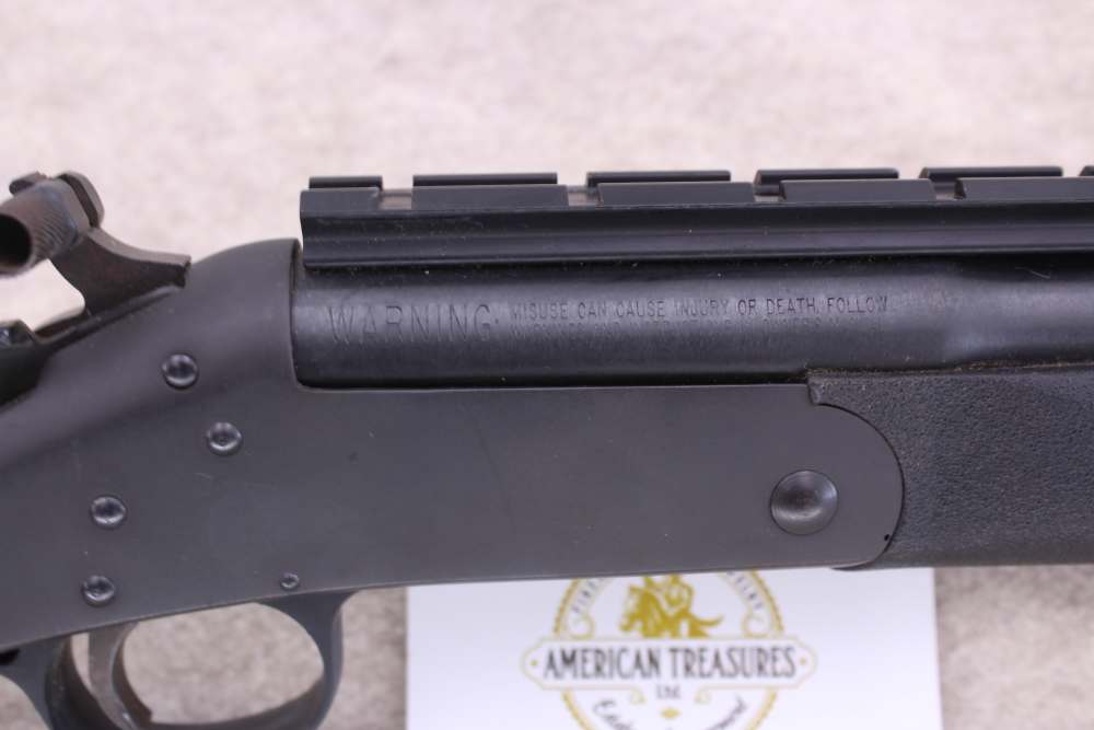 NEF New England H&R Handi Rifle SB2 243Win/22" Composite w/ rail Clean -img-8
