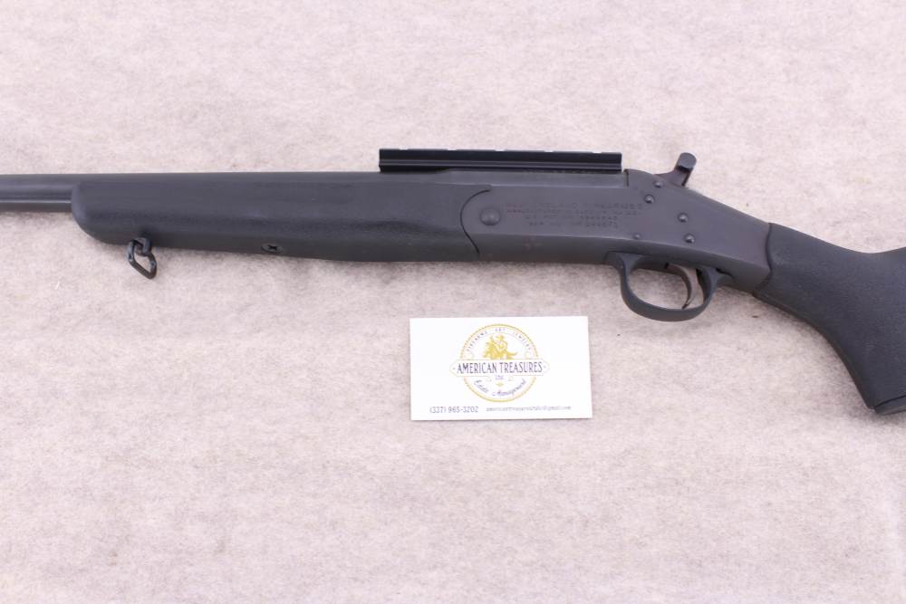 NEF New England H&R Handi Rifle SB2 243Win/22" Composite w/ rail Clean -img-3