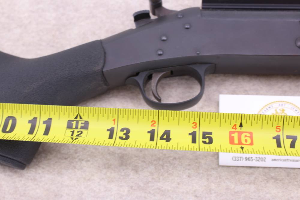 NEF New England H&R Handi Rifle SB2 243Win/22" Composite w/ rail Clean -img-9