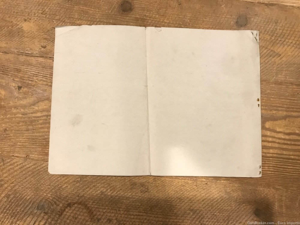 Hammerli 209 210 Manual Vintage Rare Literature Factory-img-1