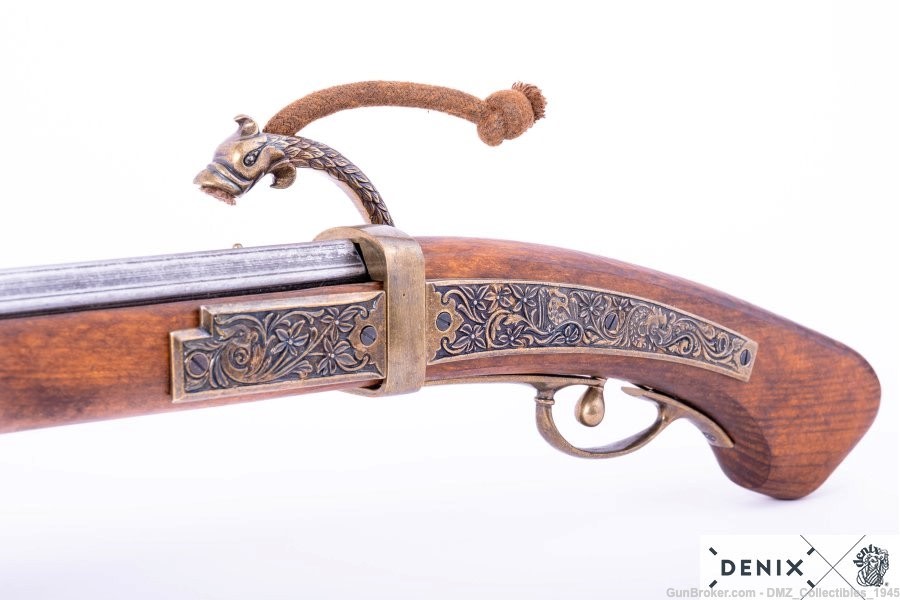 1600s-1800s Feudal Japan Tanegashima Matchlock NF Replica Rifle-img-5