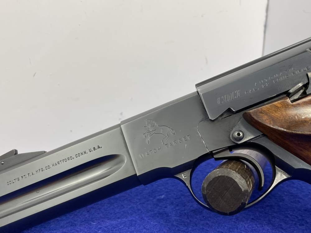 1963 Colt Woodsman Match Target .22LR 6" Blue *DESIRABLE 3RD SERIES PISTOL*-img-9