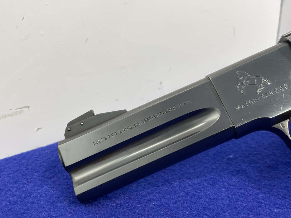 1963 Colt Woodsman Match Target .22LR 6" Blue *DESIRABLE 3RD SERIES PISTOL*-img-10