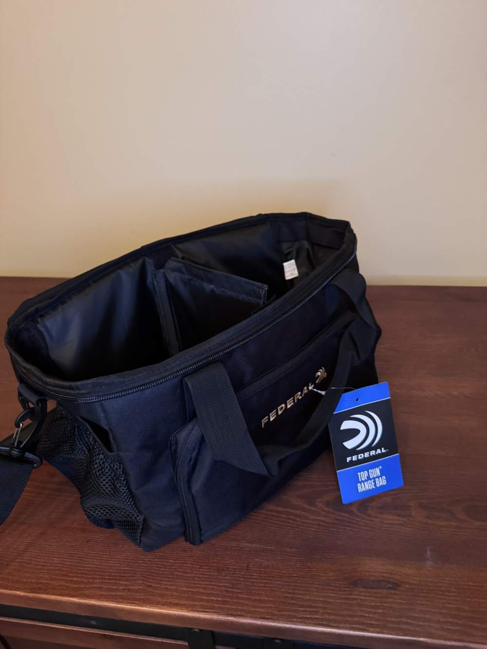 Federal Top Gun Range Bag 16" x 9" x 9.5" Black FTGRB 604544697902-img-2