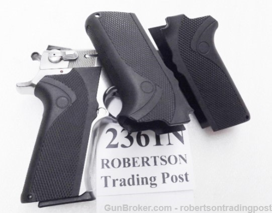 Correct Grips for S&W 4006 5906 Smith & Wesson5900 4000 Pistols Straight Bl-img-9