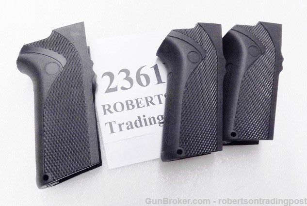 Correct Grips for S&W 4006 5906 Smith & Wesson5900 4000 Pistols Straight Bl-img-11