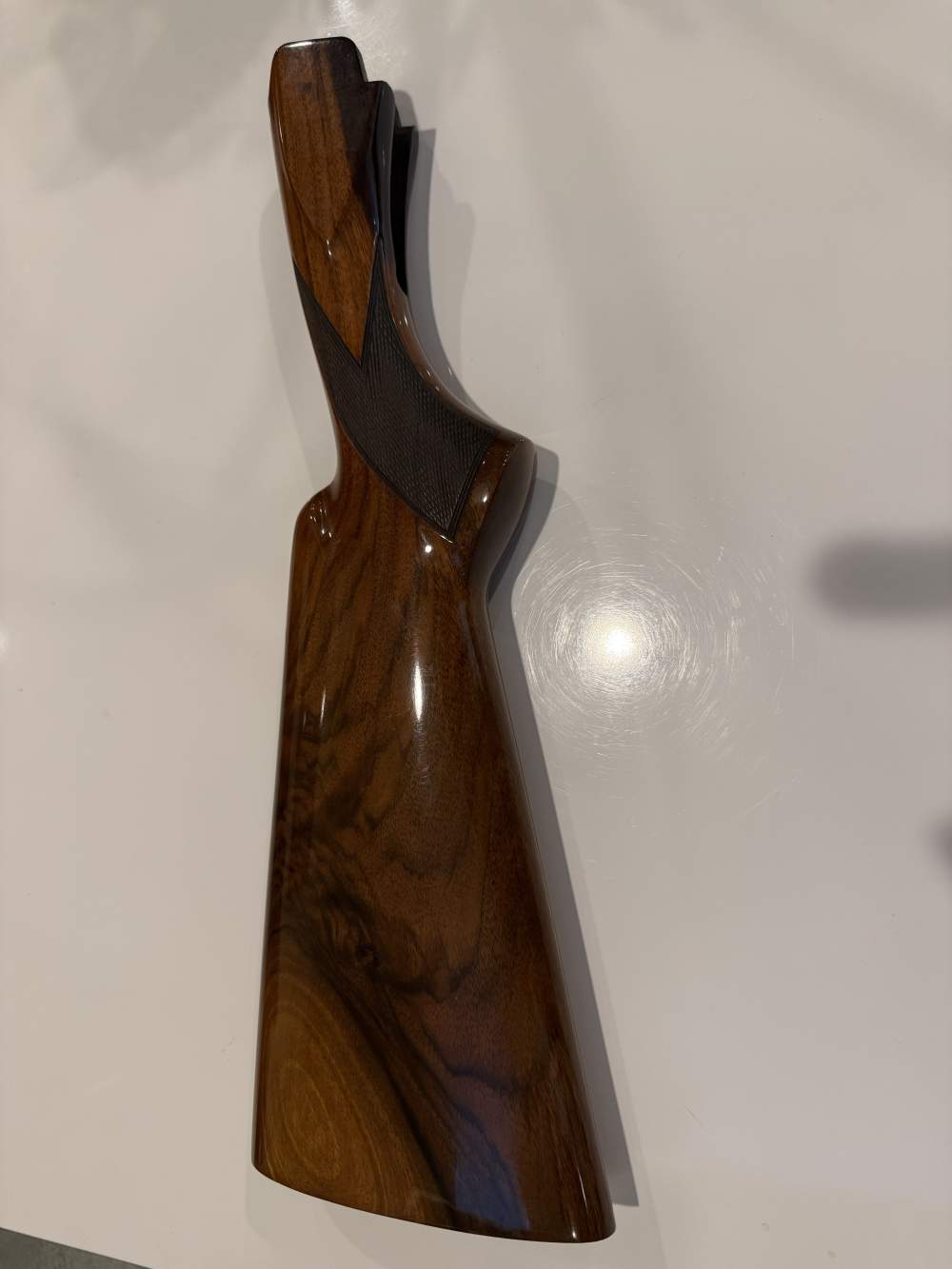 Belgium Browning Lightning 20 ga stock. -img-0