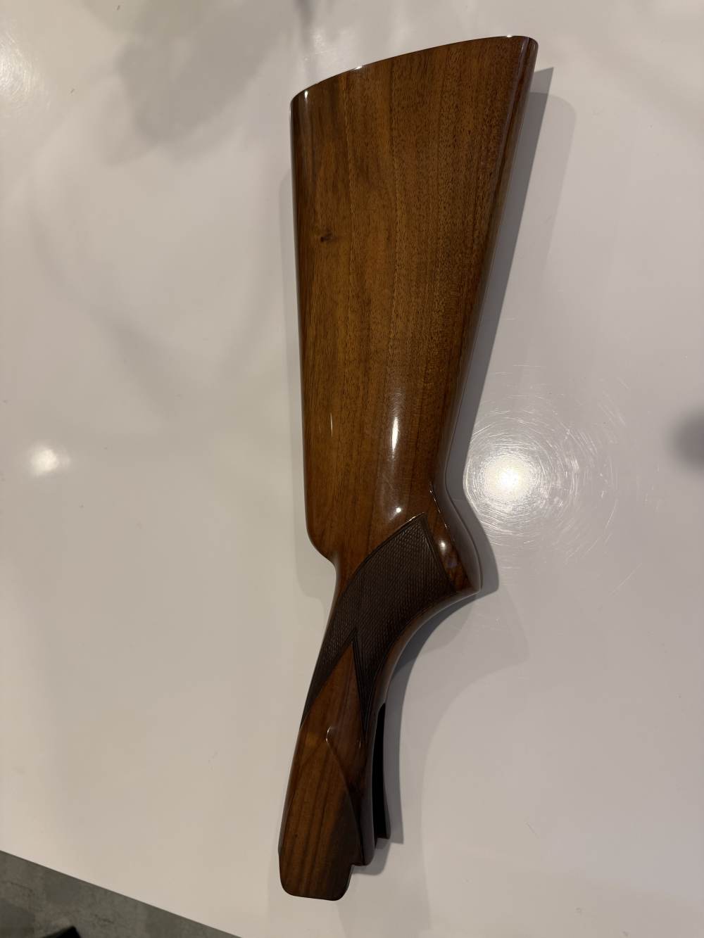 Belgium Browning Lightning 20 ga stock. -img-1