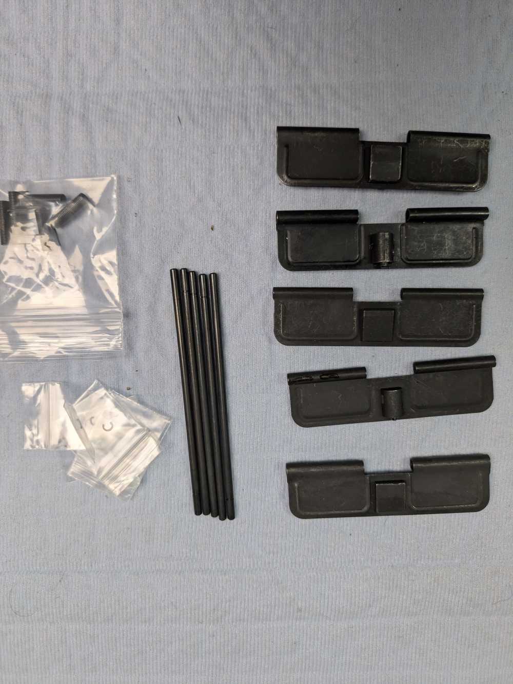 AR-15 Ejection Port Door / Cover Kit, Lot of 5-img-0