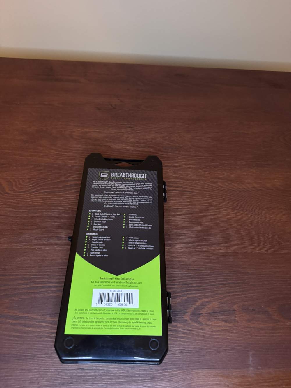 Breakthrough Vision Series AR-10 .30 Cal Rifle Cleaning Kit BT-CCC-AR10-img-1