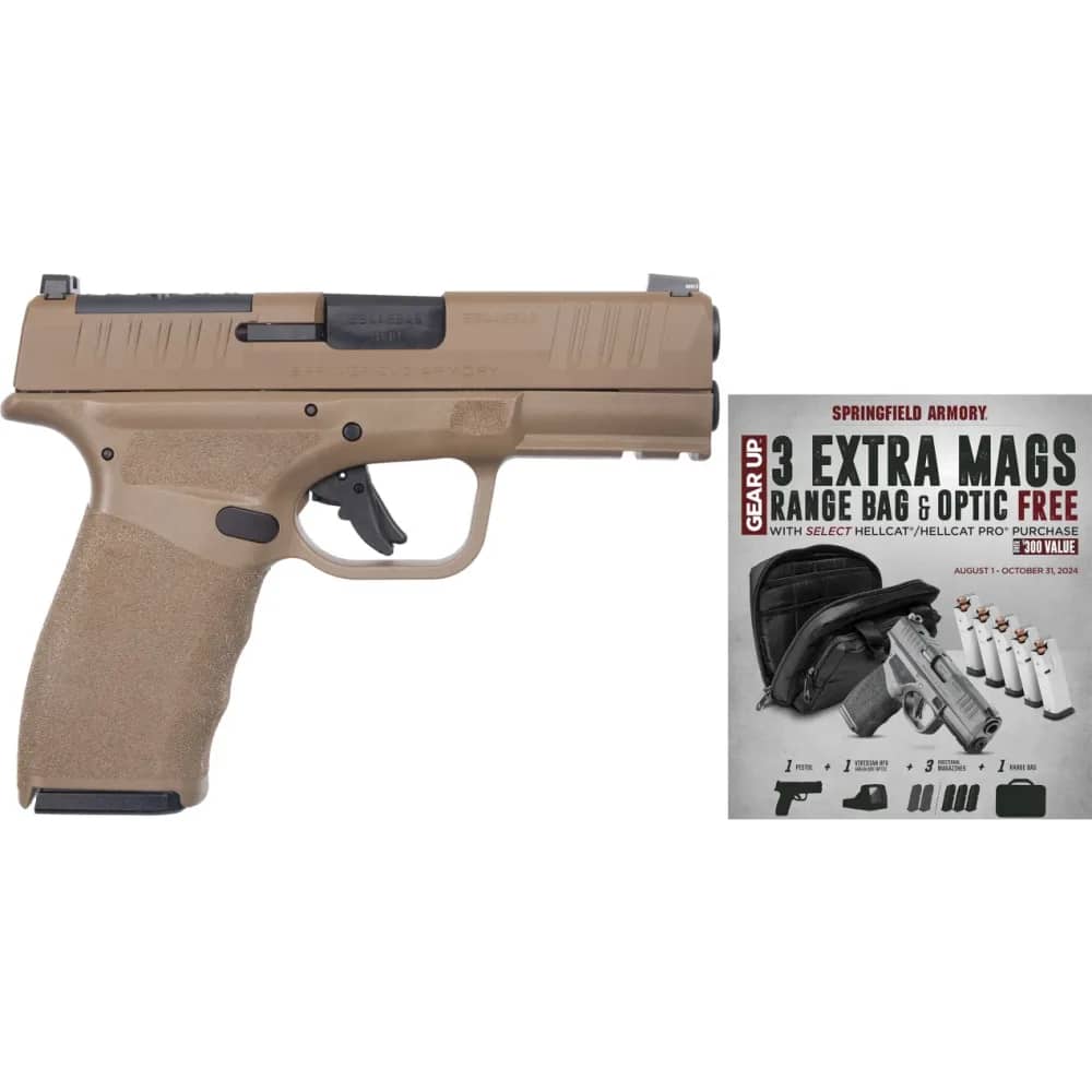 SPRINGFIELD ARMORY HELLCAT PRO OSP 9MM SEMI-AUTO PISTOL GEAR UP BUNDLE-img-10