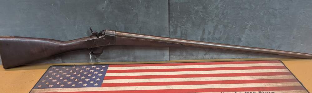 Antique Whitney Arms Co. Rolling Block Shotgun 16GA-img-0
