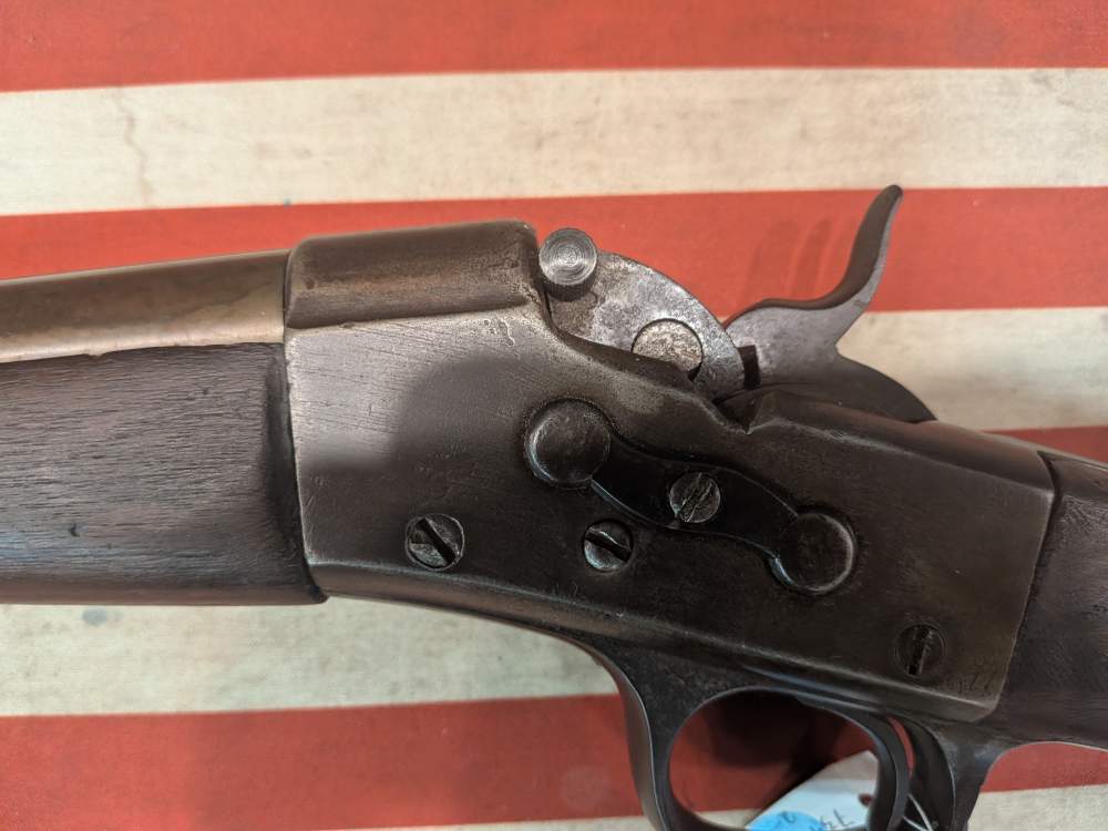 Antique Whitney Arms Co. Rolling Block Shotgun 16GA-img-4