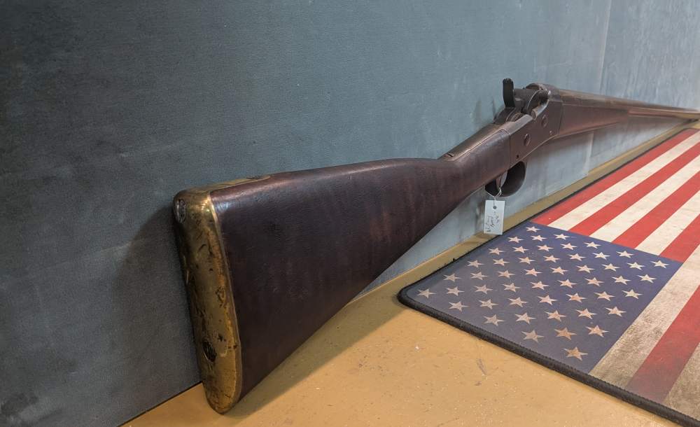 Antique Whitney Arms Co. Rolling Block Shotgun 16GA-img-1
