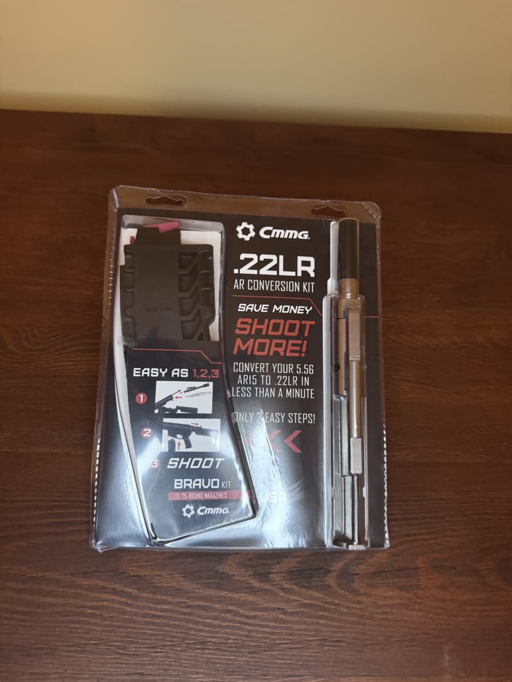 CMMG Bravo .22LR AR Conversion Kit 3-25rd Mags 22BA651 815835017150-img-0