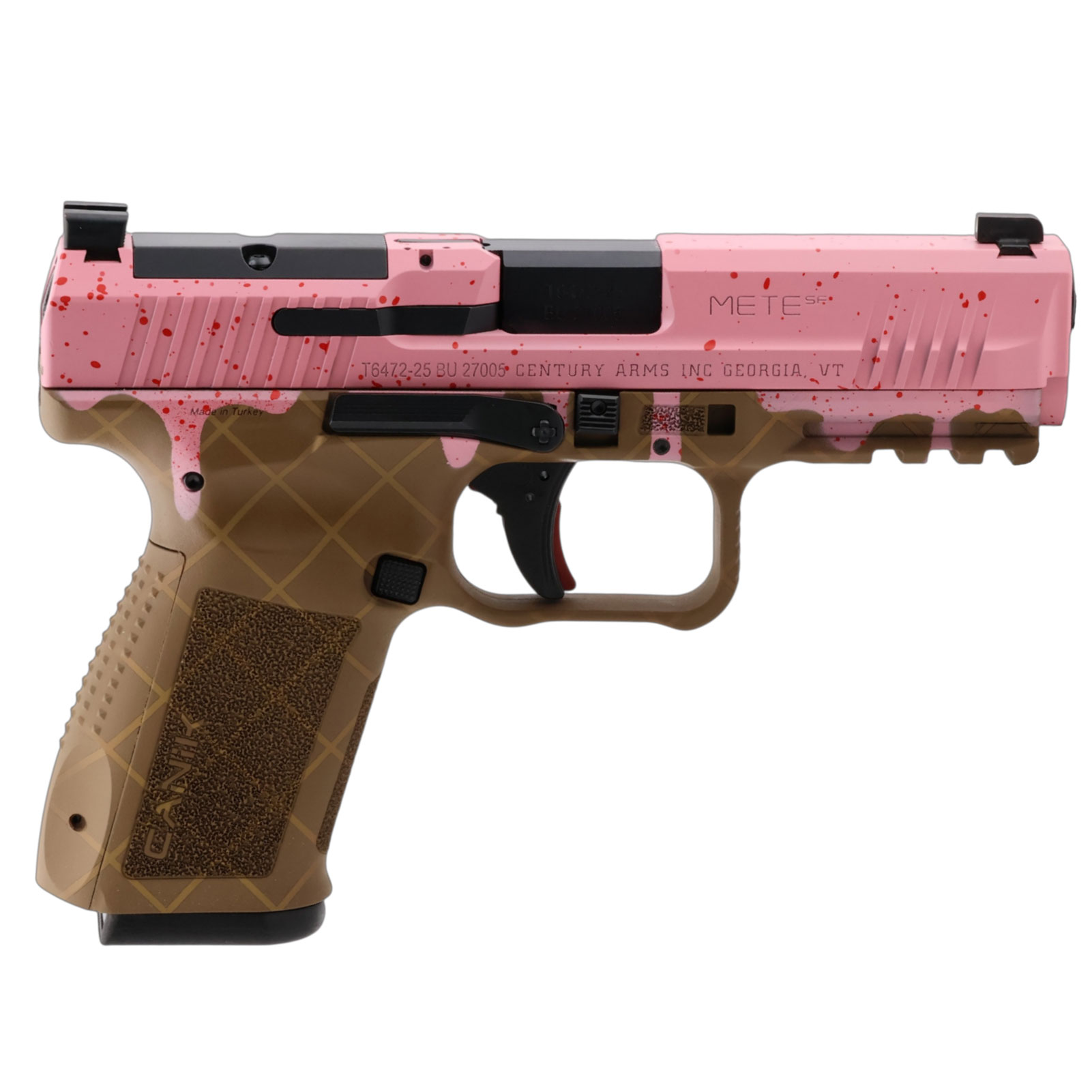 CANIK Mete SF 9mm 4.19in 15rd Strawberry Semi-Automatic Pistol (HG5637-SB)-img-0
