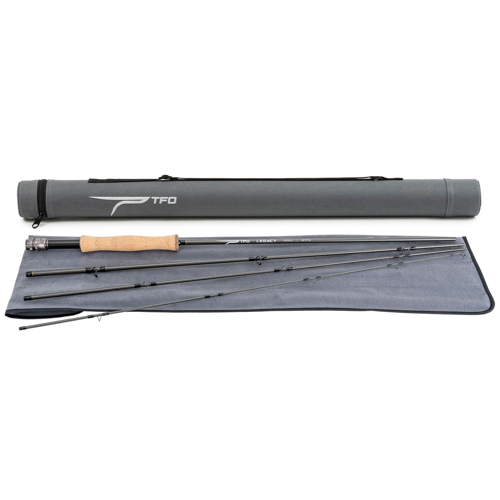 TFO Legacy 3wt 8ft 4pc Fly Rod with Case (TF-03-80-4-LE)-img-0