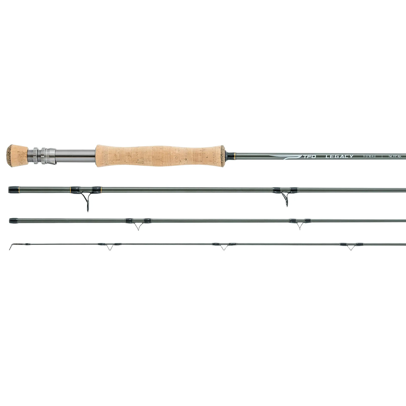 TFO Legacy 6wt 9ft 4pc Fly Rod with Case (TF-06-91-4-LE)-img-4