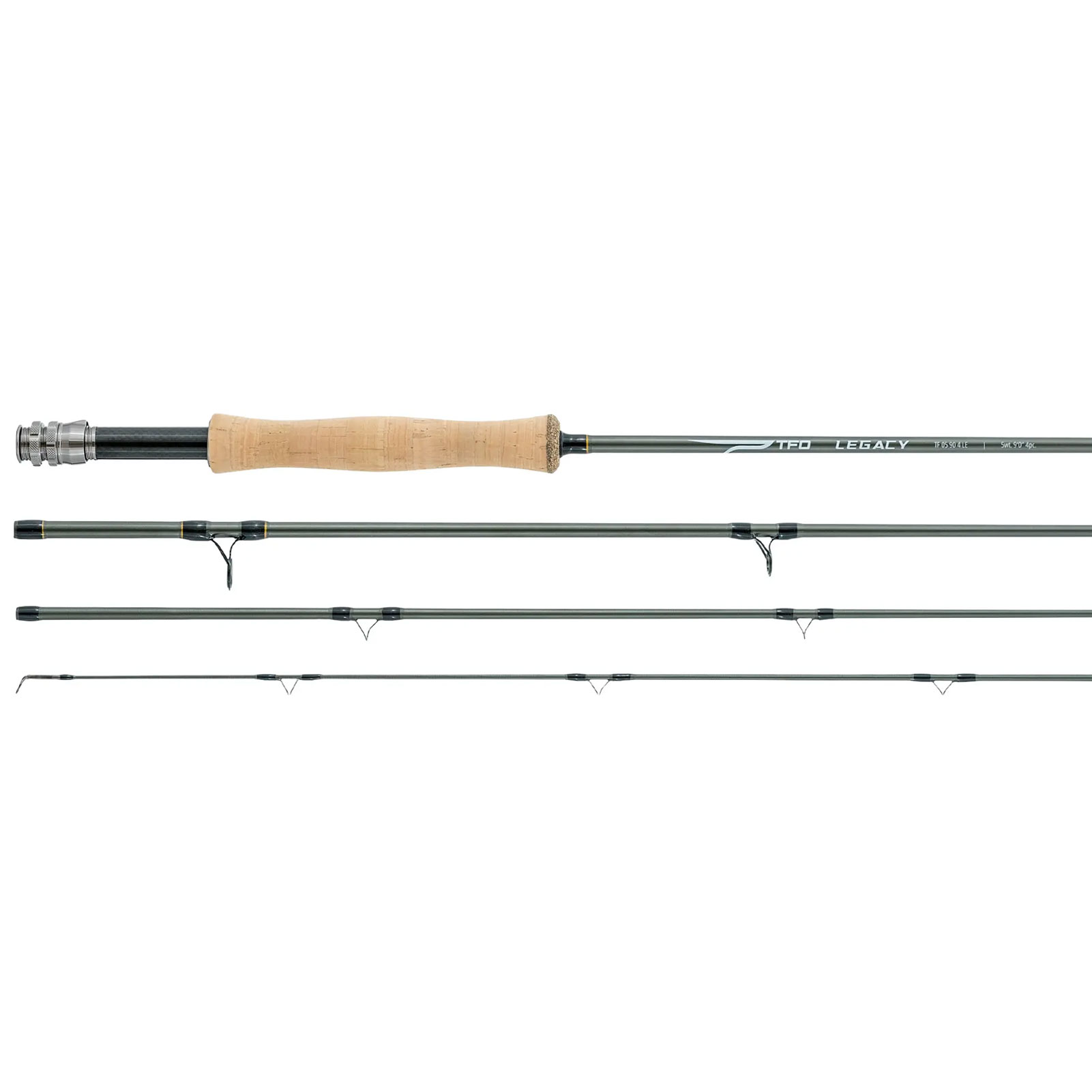 TFO Legacy 6wt 9ft 4pc Fly Rod with Case (TF-06-91-4-LE)-img-3
