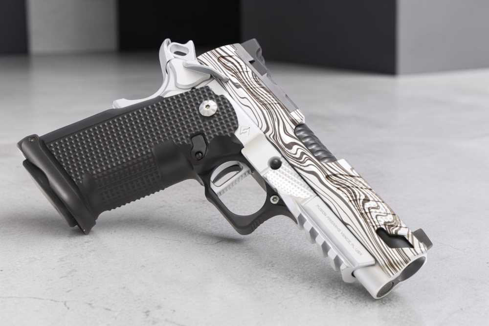 CUSTOM SHOP XP-PRO PORTED DAMASCUS PATTERNED AMBI THUMB LEDGE FUSION FA-img-4