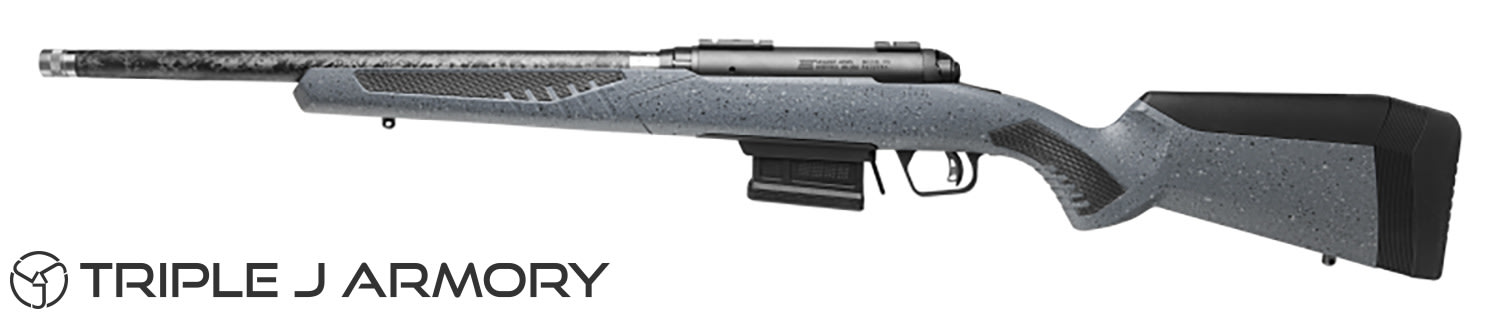 Savage Arms 110 Crbn Predtor ..22-250 Rem Bolt Action Rifle Threaded Matte-img-1