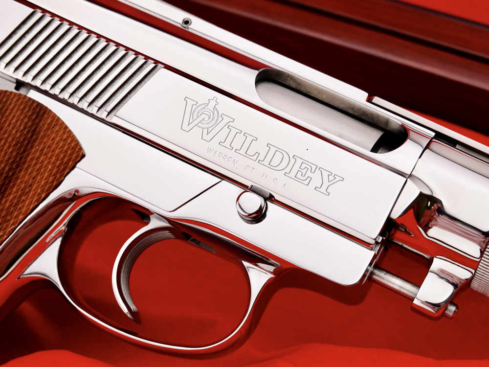 RARE 2008 WILDEY SURVIVOR 8" .45 WINCHESTER MAGNUM MIRROR POLISH STAINLESS-img-7