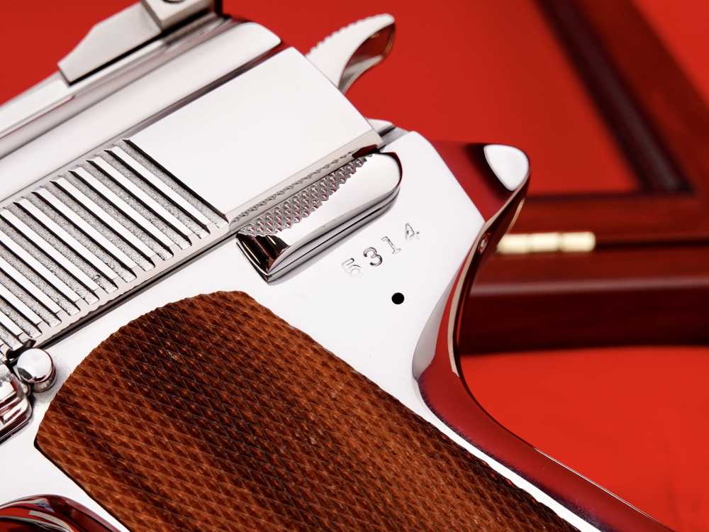RARE 2008 WILDEY SURVIVOR 8" .45 WINCHESTER MAGNUM MIRROR POLISH STAINLESS-img-17