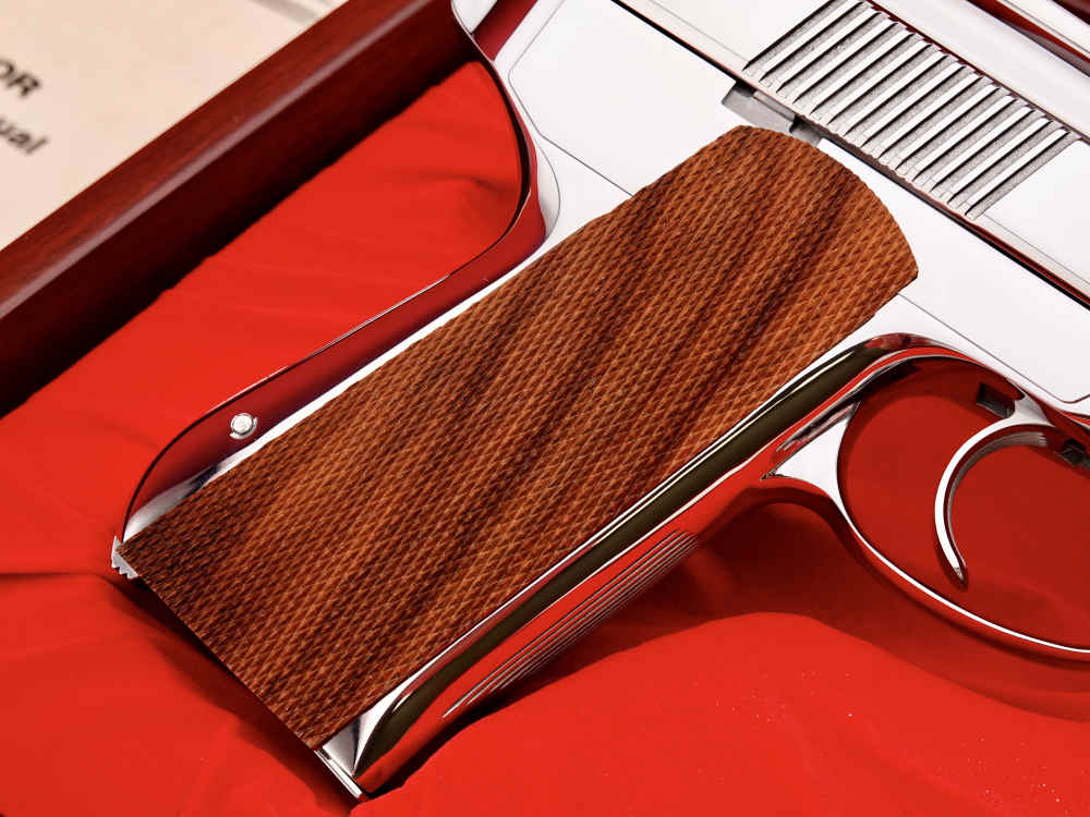 RARE 2008 WILDEY SURVIVOR 8" .45 WINCHESTER MAGNUM MIRROR POLISH STAINLESS-img-9