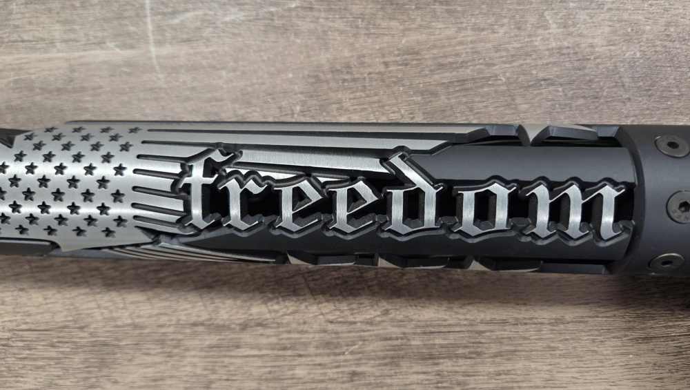 PRE-OWNED - Spike's Tactical ST-15 FREEDOM Matte Black/Polished 5.56 NATO-img-6