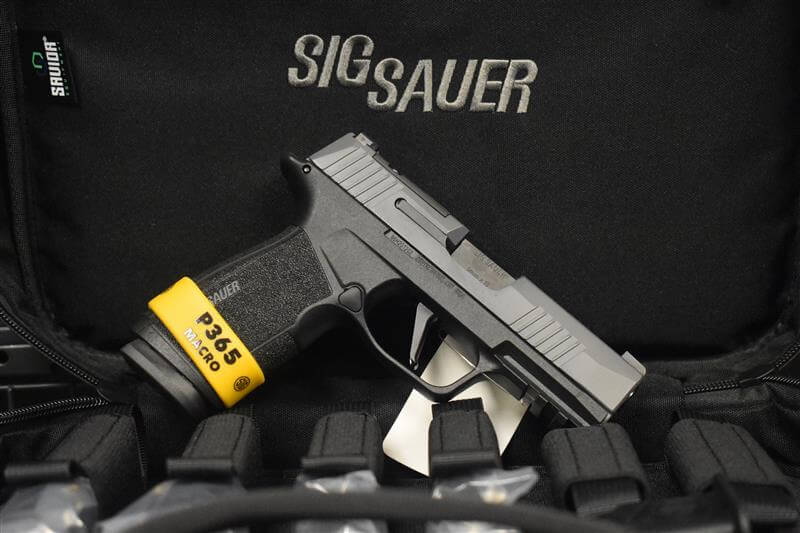 Sig Sauer, P365, 9mm Pistol, Gray Slide, TacPac, Bag(365XCA-9-GYXR3-TACPRO)-img-0