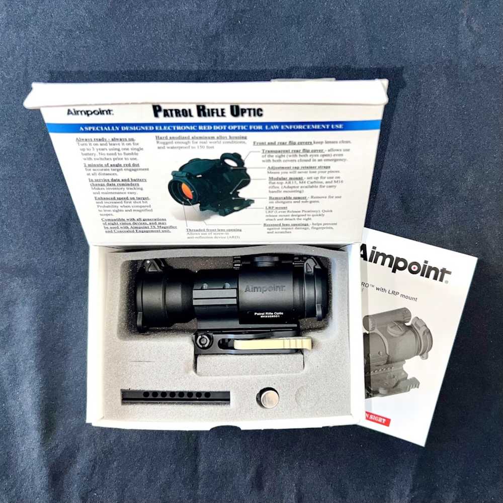 Aimpoint Patrol Rifle Optic PRO - LRP Mount (200374)-img-12