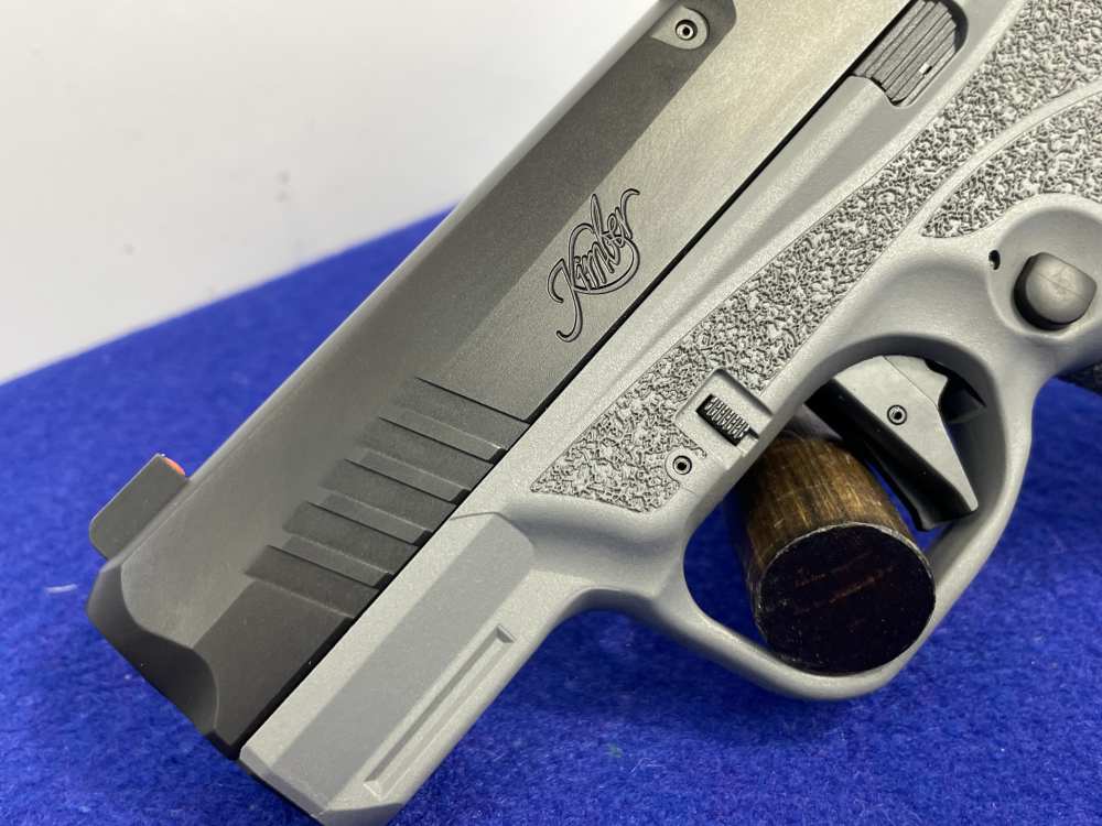 Kimber R7 Mako 9mm 3.37" Blk/Grey *CRIMSON TRACE REDDOT W/ 15 ROUND mag*-img-13