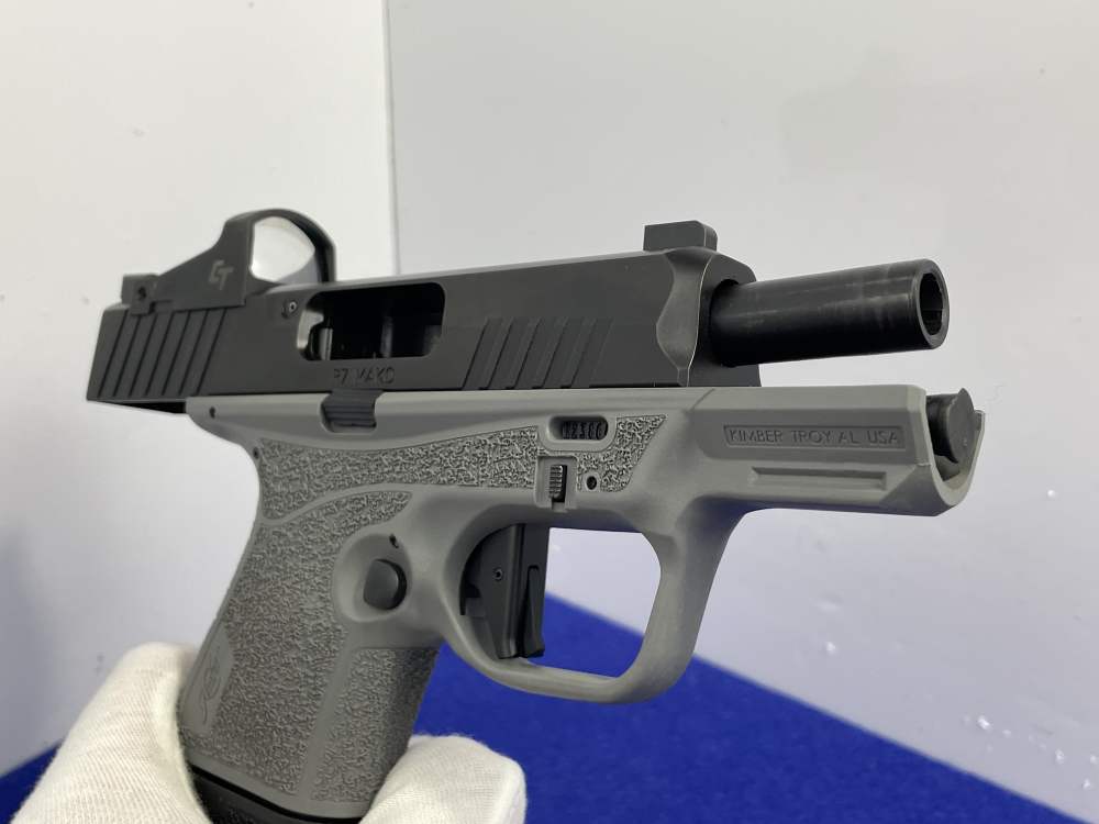 Kimber R7 Mako 9mm 3.37" Blk/Grey *CRIMSON TRACE REDDOT W/ 15 ROUND mag*-img-41