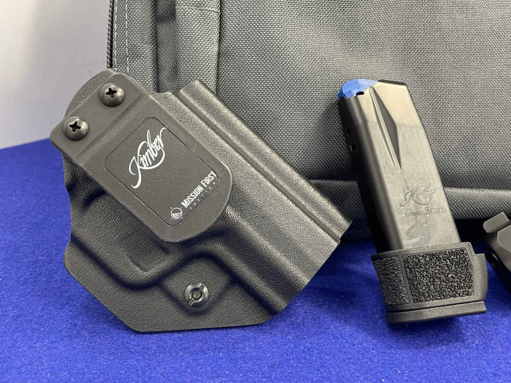 Kimber R7 Mako 9mm 3.37" Blk/Grey *CRIMSON TRACE REDDOT W/ 15 ROUND mag*-img-6