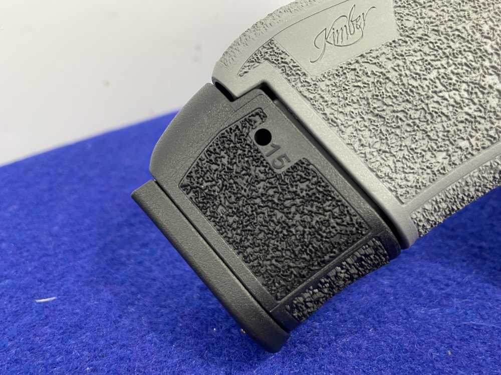 Kimber R7 Mako 9mm 3.37" Blk/Grey *CRIMSON TRACE REDDOT W/ 15 ROUND mag*-img-16