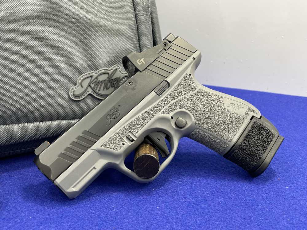 Kimber R7 Mako 9mm 3.37" Blk/Grey *CRIMSON TRACE REDDOT W/ 15 ROUND mag*-img-0