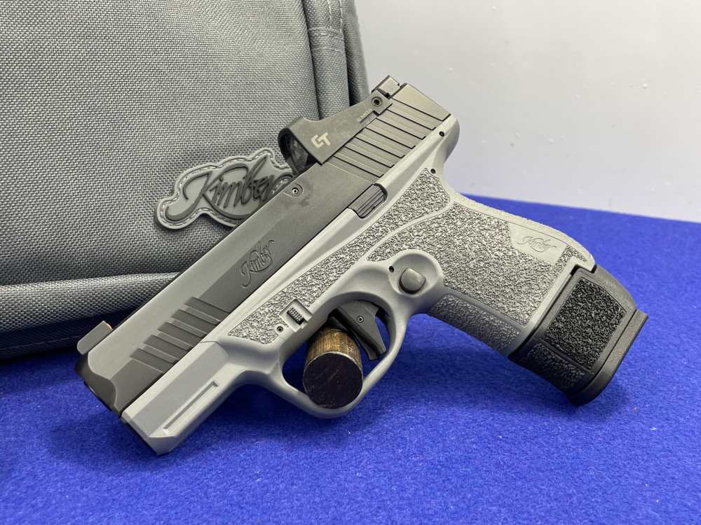 Kimber R7 Mako 9mm 3.37" Blk/Grey *CRIMSON TRACE REDDOT W/ 15 ROUND mag*-img-3